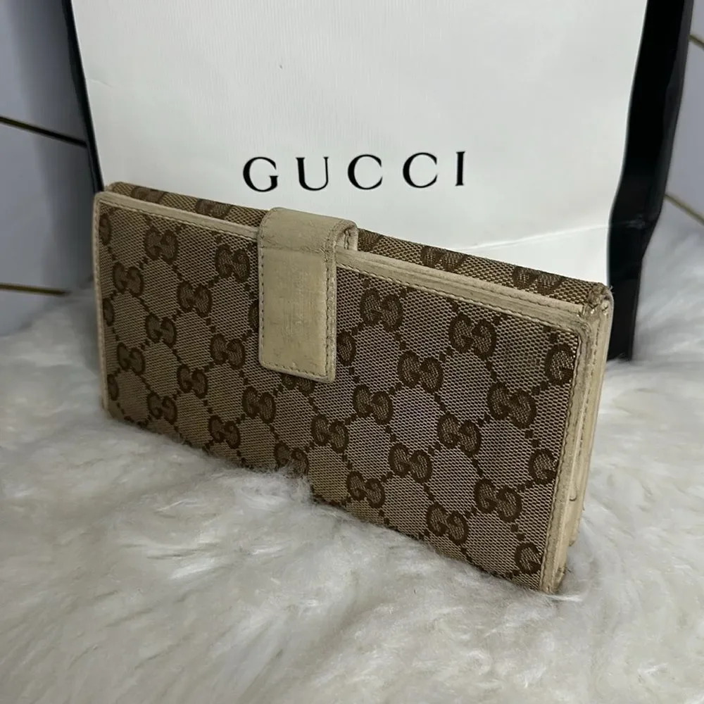 💯Authentic Gucci Long Bifold Wallet 🍀 - Picture 8 of 16